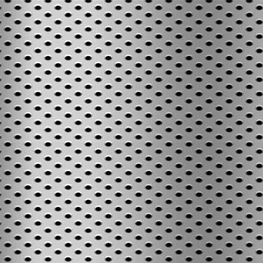 Galvanised Round Hole Perforated Sheet DX52D Regular Spangle