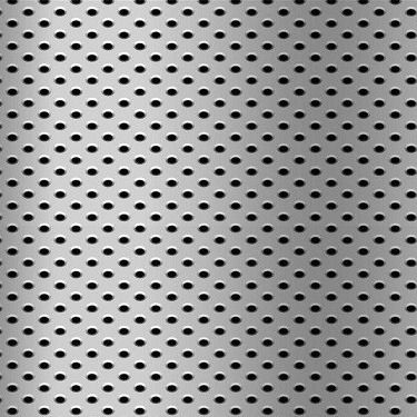 Galvanised Round Hole Perforated Sheet DX52D Regular Spangle