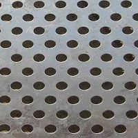 Galvanised Round Hole Perforated Sheet DX52D Regular Spangle