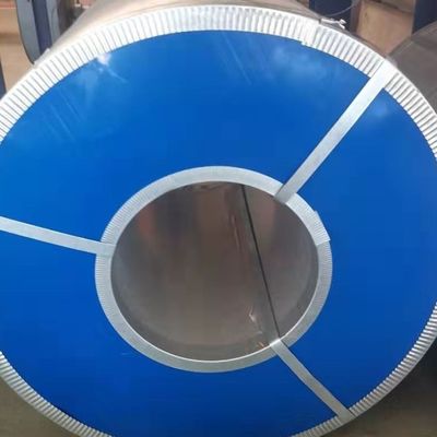 610mm Blue Prepainted Galvalume Steel Coil Self Cleaning