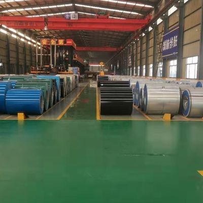 610mm Blue Prepainted Galvalume Steel Coil Self Cleaning