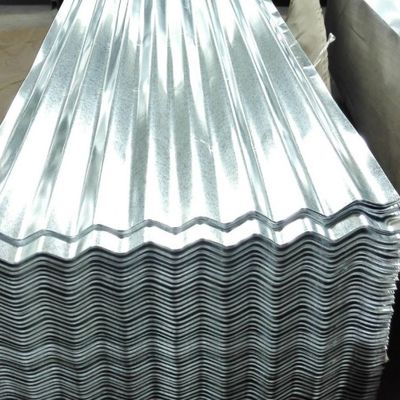 JIS G3312 55% Galvalume Corrugated Sheets SGLCC G550,G450