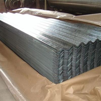 JIS G3302 GI Corrugated Sheets DX52D G550 Corrugated Steel Sheets