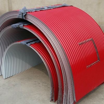 Soft PPGI G300 Corrugated Steel Sheets Rain Cover