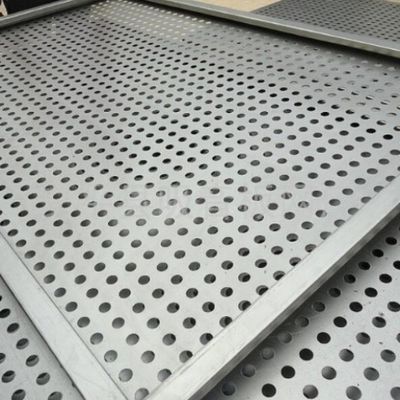 100mm Aluminum Perforated Sheet SUS304L SUS301