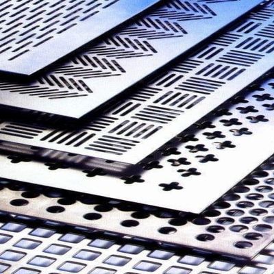SUS301 Stainless Aluminum Perforated Sheet Under 1500mm