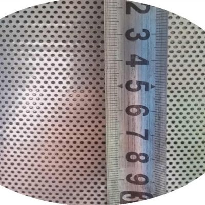 0.4mmX1219mmX2438mm Aluminum Perforated Sheet SGCC DX51D