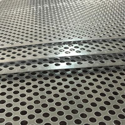 3m Perforated Corrugated Metal Panels , GI Perforated Sheet