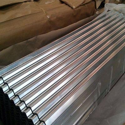 Corrugated 55% Green Galvalume Profile Sheet AFP under 600mm