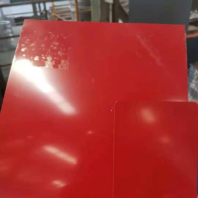 PVDF SMP Color Coated PPGI Steel Coil JIS G3322 ID 610MM