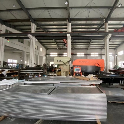 0.5mmX1200mmX2400mm Hexagonal Aluminum Perforated Sheet
