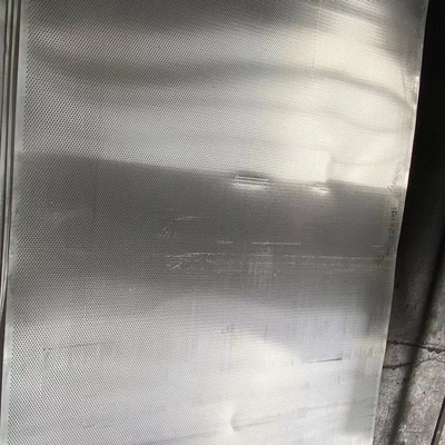 1.0mm Thickness Decoration Galvanised Pate Square Hole Slotted Aluminium Sheet