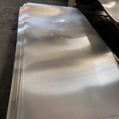 0.8mm Thickness Aluminum Perforated Sheet Screen With Custom Hole