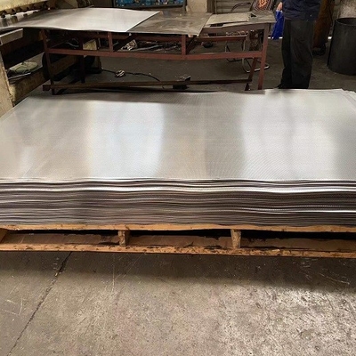 Power Coated Aluminium Perforated Sheet Metal For Stairs