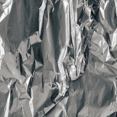 1200mm Width Alu Bubble Foil Mill Finish With Metal Cutter Packages