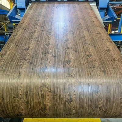 0.12mm Prepainted PPGL Steel Coil Color Coated Steel Strip Roll