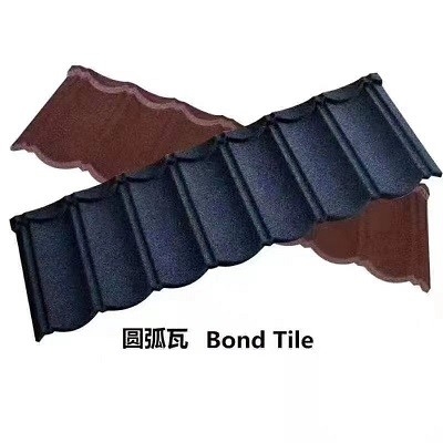 0.3mm Bond Tile Color Stone Coated Metal Roof Tile Galvanized Corrugated Sheet