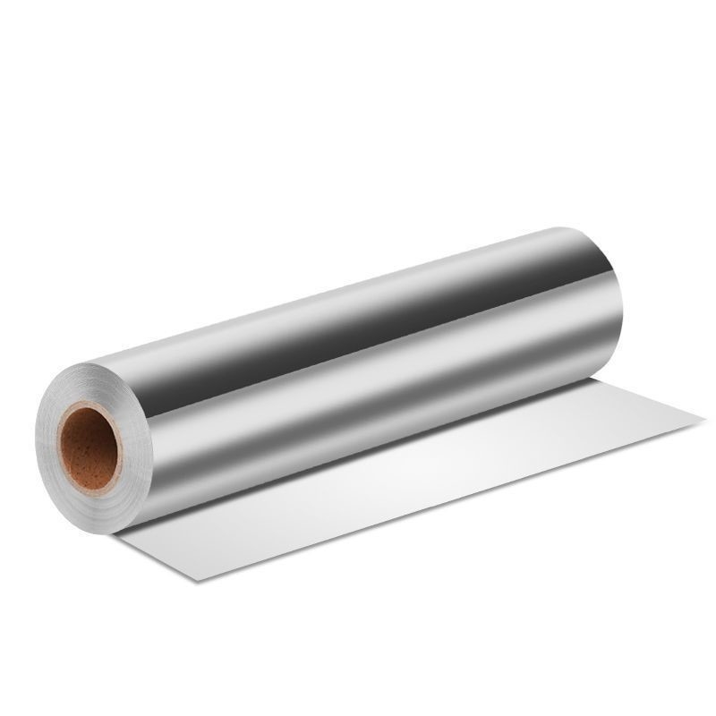 Heat Sealing Alu Bubble Foil Food Grade 11 Micron Types Aluminum Foil Film
