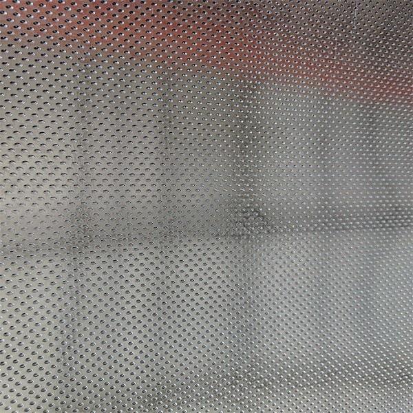 0.3mm Galvanized Punched Metal Mesh Round / Hexagon For Filtering Equipment