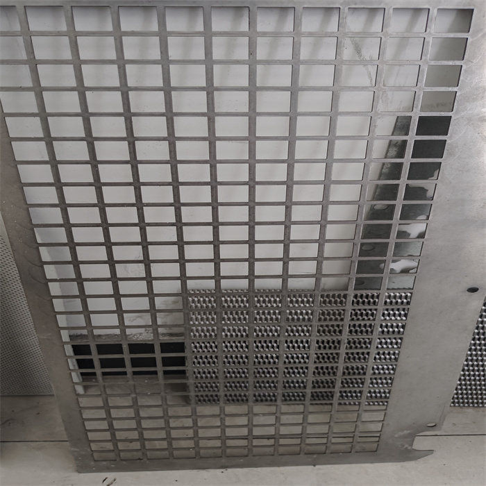 1cm*2cm Rectangular Aperture Galvanized Punched Metal Mesh For Filtering Equipment