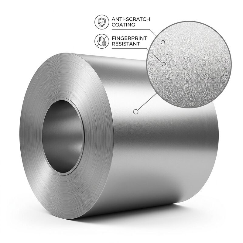 Commercial Grade Galvalume Steel Coil AZ150 ASTM A792 for Industrial Roofing Construction