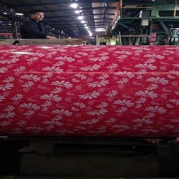 SPCC SPCD Color Coated Roofing Sheets PPGL steel coi 680mm width