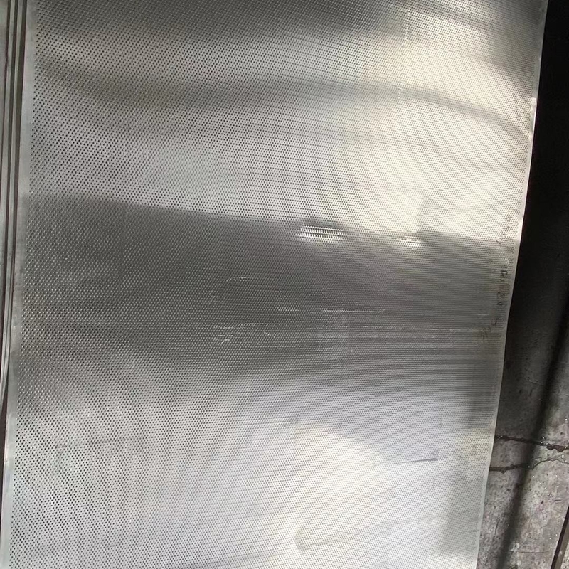 1.0mm Thickness Decoration Galvanised Pate Square Hole Slotted Aluminium Sheet