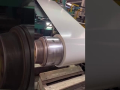 PPGL JISG3322 Steel Coil White PE Coating 600-1250mm AZ50 Zinc