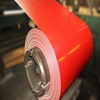 Corrugated Prepainted Galvalume Steel Coil PPGL For Soft Roofing