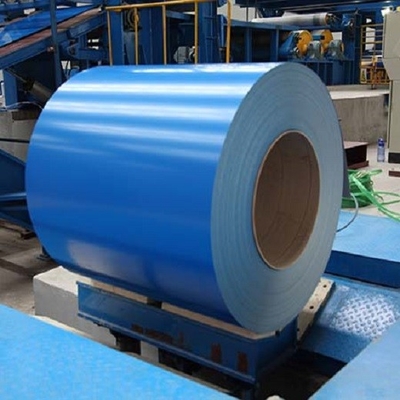 Back Painting Prepainted Galvalume Steel Coil Chromated 25um Making Pipes