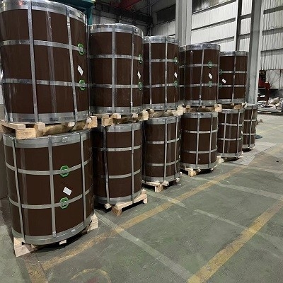 Prepainted Galvanized PPGL Sheet PPGI Steel Coils 1250mm Width