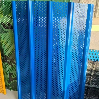 PE / PVDF Coating Perforated Aluminum Sheet For Decoration