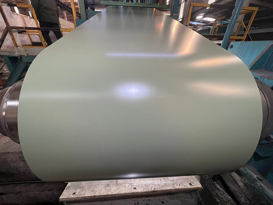 Colorful PPGI Steel Coils With Zinc Coating For Roofing Material Z40-Z80